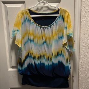 Sleeveless blouse size M